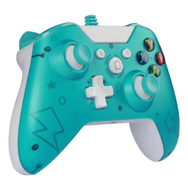 Gamepad Xbox One N1 Cyan - cho máy tính, laptop, máy game xbox one