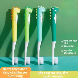 Bàn chải đánh răng Lông mềm Bàn chải đánh răng trẻ em hoạt hình Chăm sóc nướu răng