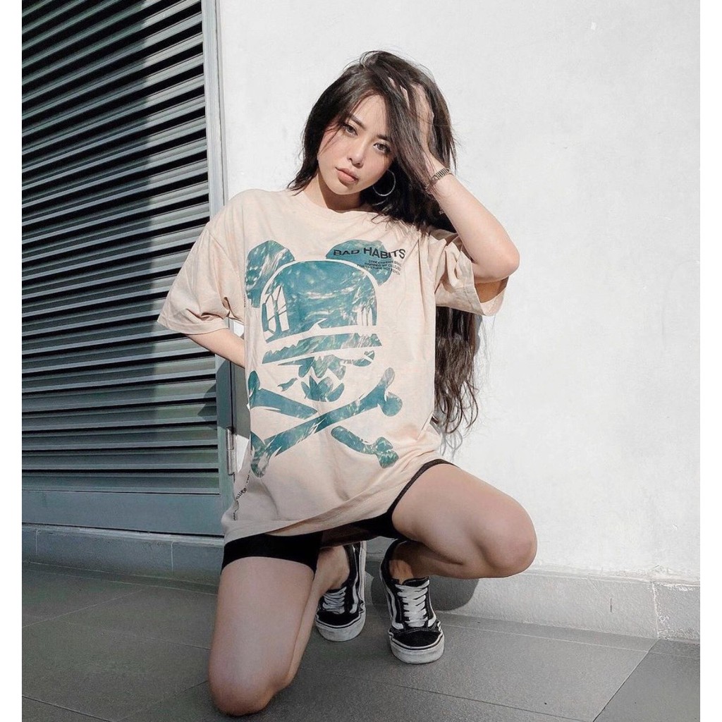 Áo Thun B.A.D HA.BITS Ulzzang Unisex 1hitshop | BigBuy360 - bigbuy360.vn