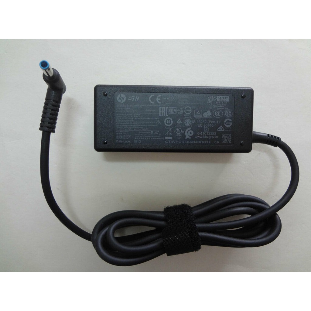 Sạc Laptop Hp Pavilion 15-BS 17-BS 15-BW Thông số 19,5V 2.31A/3.3A Chân Kim Xanh Hàng Full Box + Tặng dây nguồn