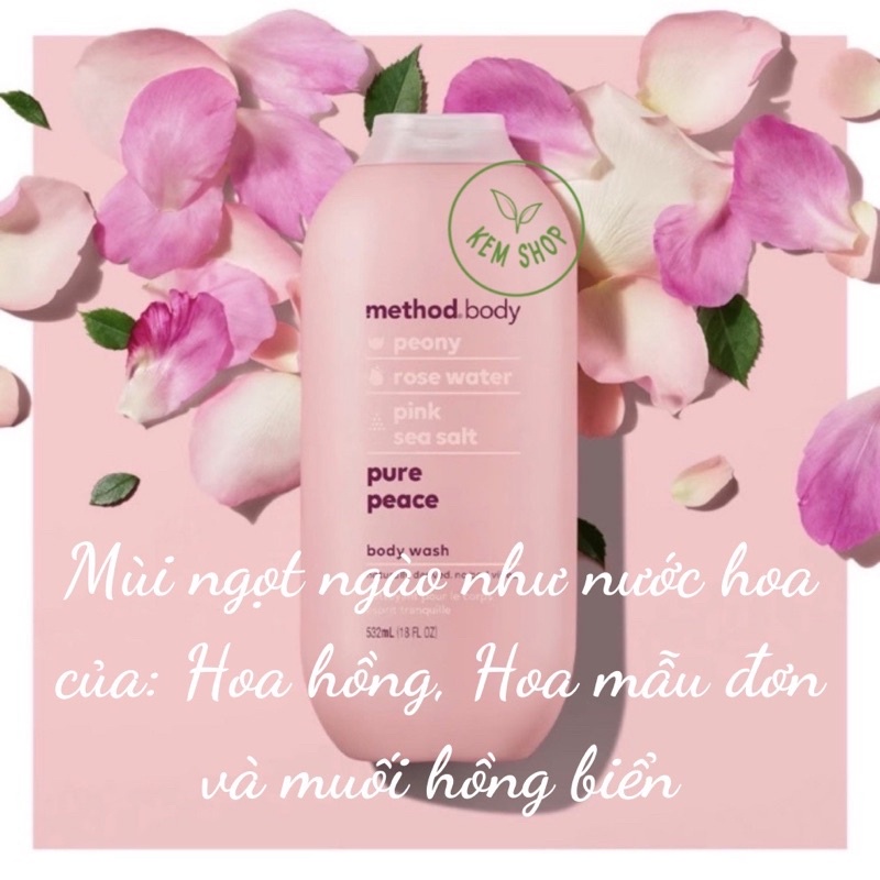Sữa Tắm organic Method Body Wash 500ML Úc | BigBuy360 - bigbuy360.vn