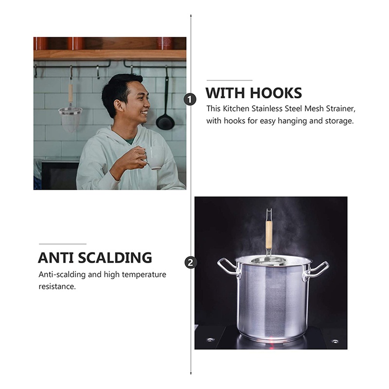 Rổ Làm Ráo Mì Bằng Thép Không Gỉ Đa Năng Tiện Dụng Cho Nhà Bếp