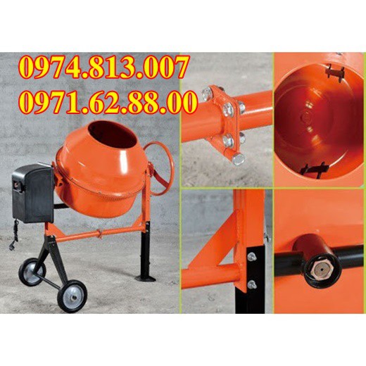 Cơ sở sản xuất máy trộn bê tông mini, máy trộn bê tông 120l