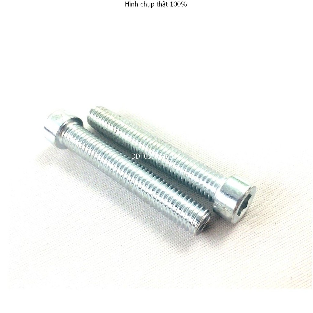 Bộ 2 Gù chống đổ sau dành cho các dòng xe máy ( màu bạc )