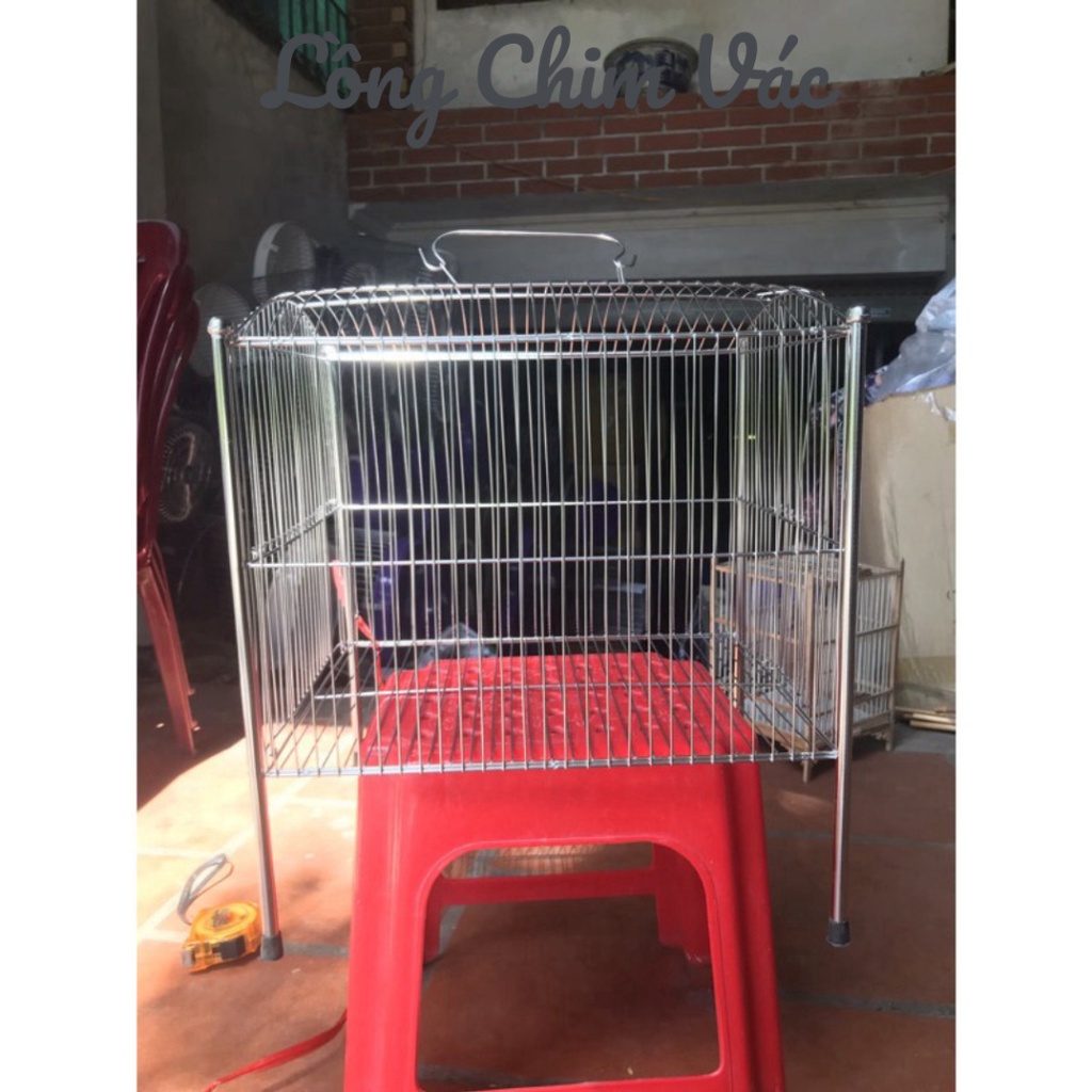 LỒNG TẮM KHUYÊN VÀ MÀO INOX - Lồng Chim Vác
