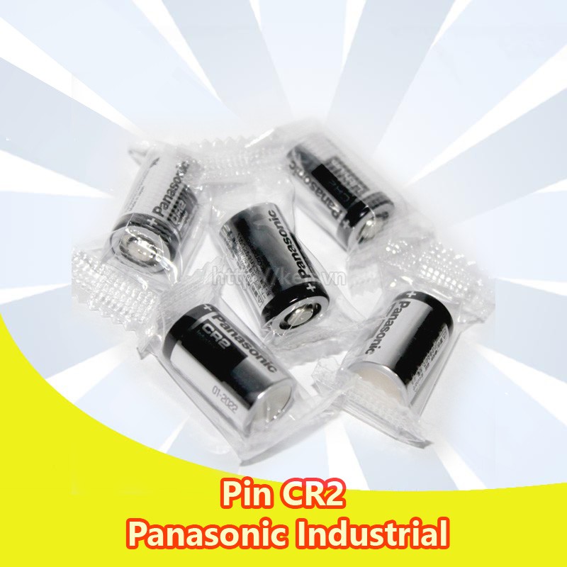 Pin Panasonic CR2 Industrial Lithium 3V (giá 1 viên)