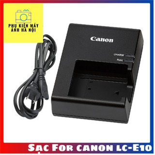 Sạc canon lc-e10 cho pin canon lp-e10 dùng cho canon 1100d 1200d kiss x50, rebel t3, t5 rebel