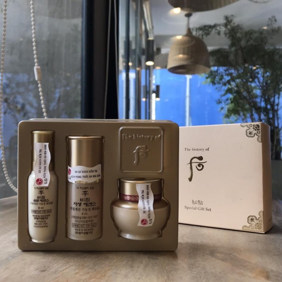 Set tái sinh da Bichoep nhau thai cừu 3 món - Chính hãng LG Vina