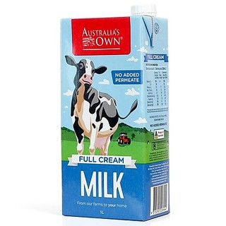 Sữa tươi Úc Sữa Tươi Nguyên Kem Australia's Own - 1L