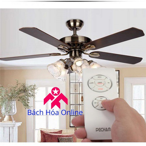 Bộ điều khiển quạt trần có đèn phiên bản thường