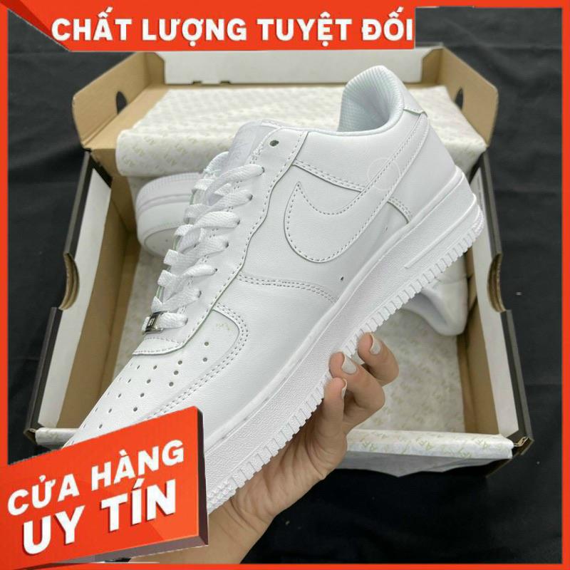 (FREESHIP + ẢNH THẬT 1.1) Giày AF1 Full trắng 1,1