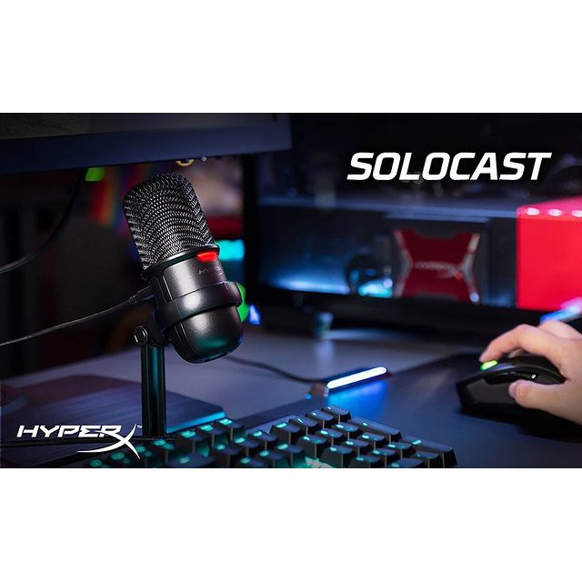 [ GIÁ SỐC ] - [ HOT ] - [ RẺ VÔ ĐỊCH ] - Micro HyperX SoloCast - Chính Hãng Việt Nam - Mới 100%