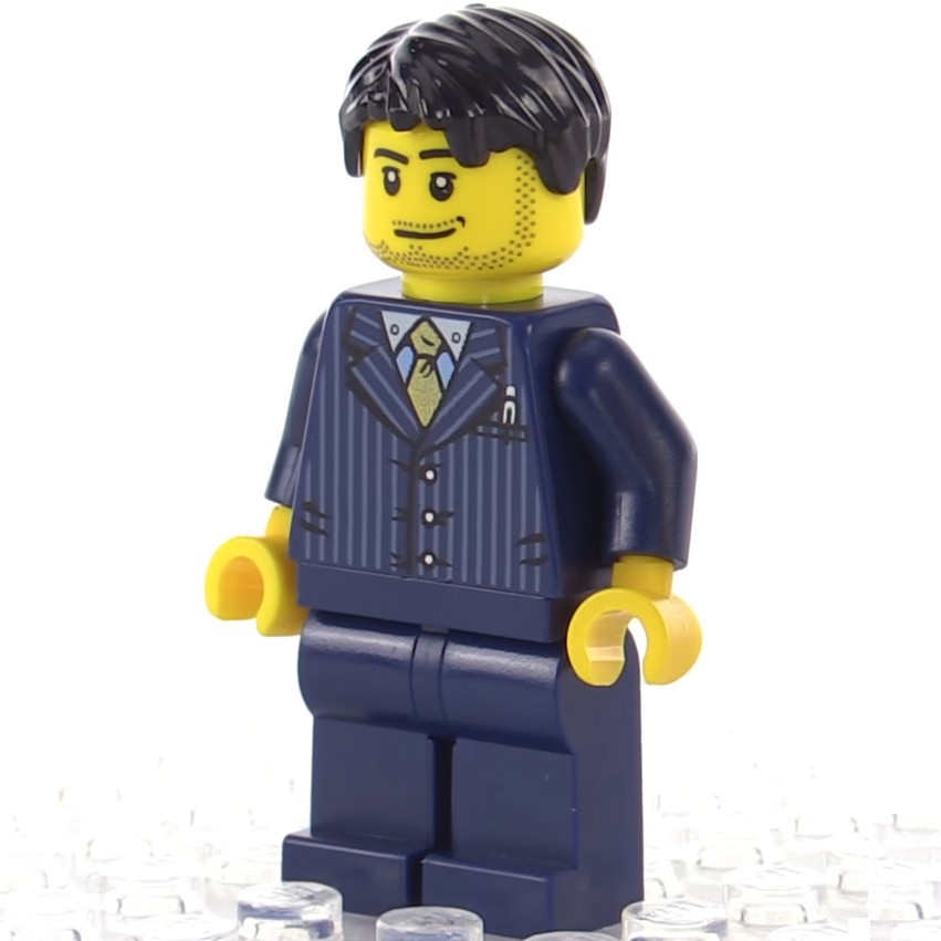 Đồ Chơi Lắp Ráp LEGO Minifigures: Doanh Nhân Râu Quai Nón