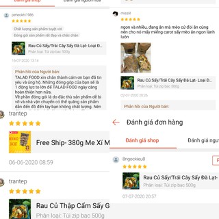 TRÁI CÂY RAU CỦ SẤY THẬP CẨM 200g