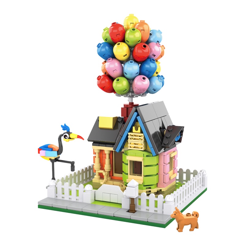 Set đồ chơi lắp ráp mô hình SLUBAN 555/ 635 mảnh vui nhộn sáng tạo dành cho trẻ em