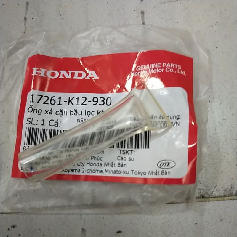 Ống Xã Cặn Honda Tay ga