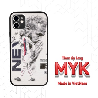 Ốp lưng thần đồng Neymar trong màu áo CLB PSG  cho Iphone 5 6 7 8 Plus 11 12 Pro Max X Xr FOO20210050