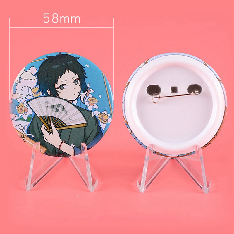 Ghim Cài Áo Phong Cách Anime Nakahara Nakaya Nakajima Atsushi Dazai Osamuu