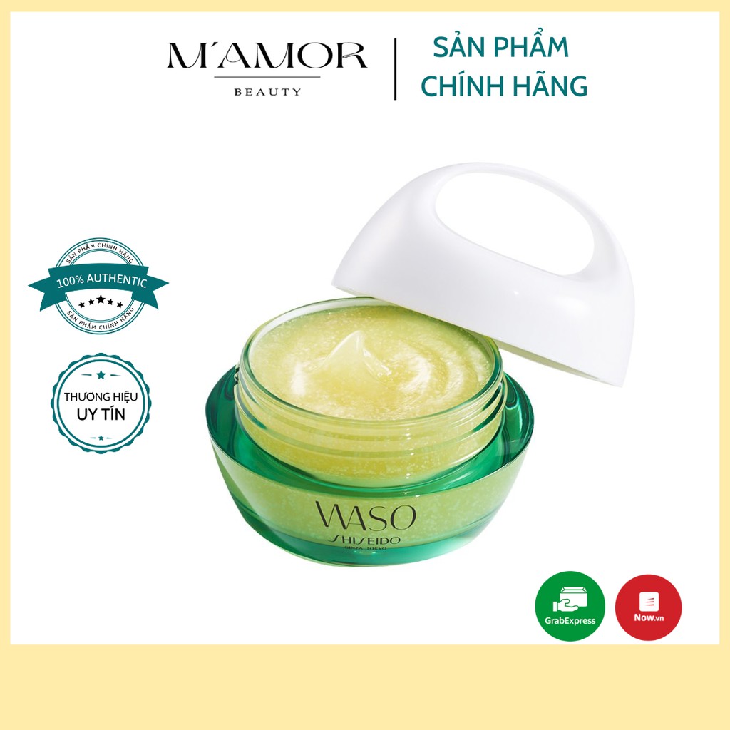 Mặt nạ ngủ dưỡng ẩm tái tạo làn da tối ưu Shiseido Waso Beauty Sleeping Mask 80ML (Bill Mỹ)