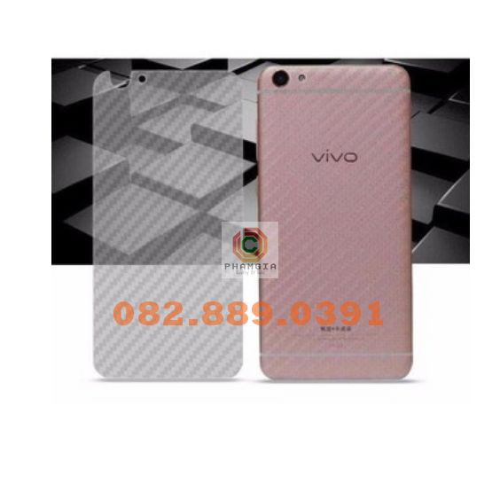 Miếng dán mặt lưng skin carbon Vivo Y31/ Y51/ Y53/ Y55