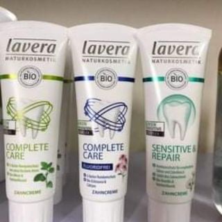 Kem đánh răng hữu cơ Lavera 75ml [cho người lớn và trẻ em]