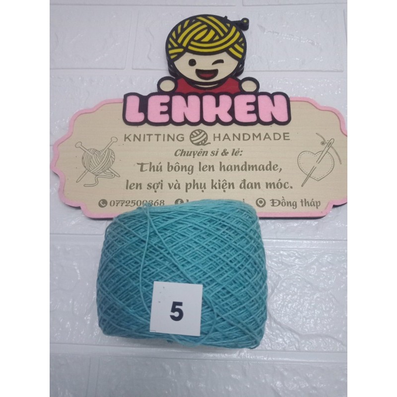 Sợi cotton 100% sợi se 0.8-1mm