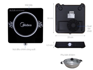 Bếp điện từ Midea MI-K1917EF
