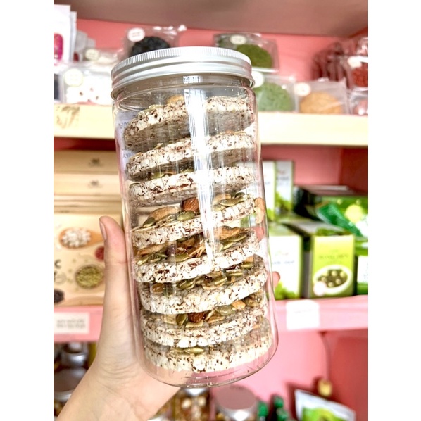 BÁNH GẠO LỨT MIX HẠT NƯỚNG MẬT ONG HỦ 250g
