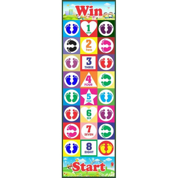 combo 3 tấm bạt bước chân cho bé 0.7 x 2.3m siêu nét siêu rẻ | BigBuy360 - bigbuy360.vn