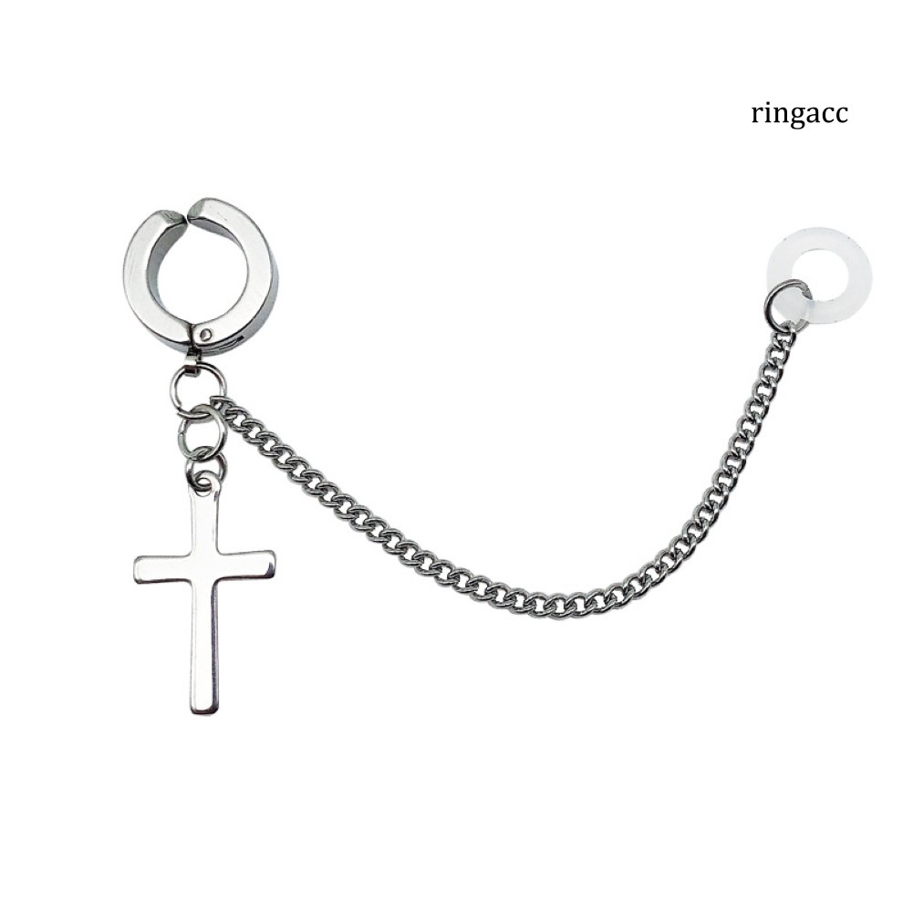 Phụ kiện dây mắt xích bằng thép titanium gắn cho tai nghe nhét tai không dây