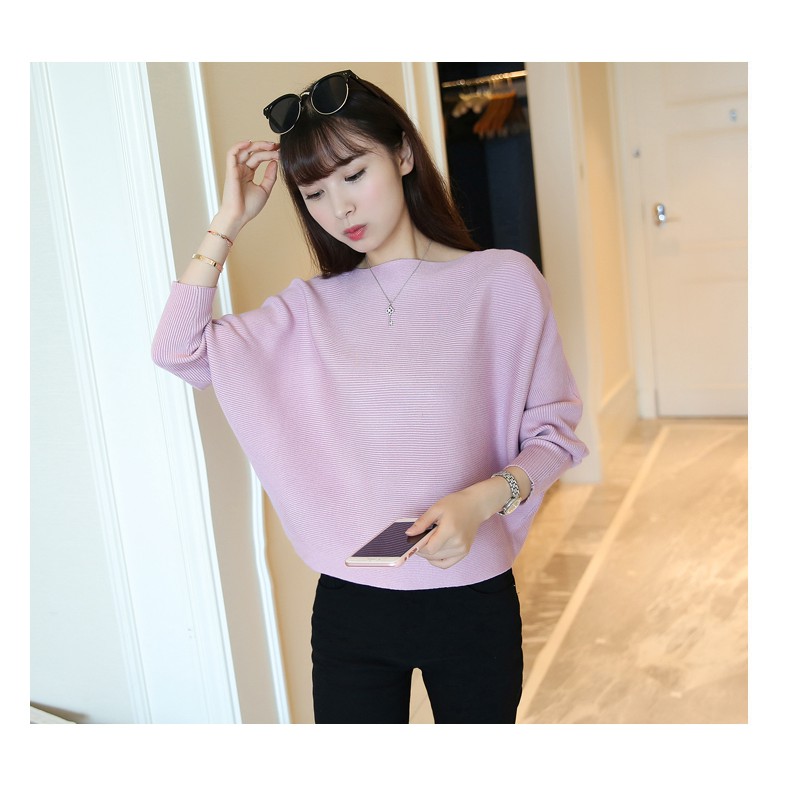 Áo len cánh dơi freesize