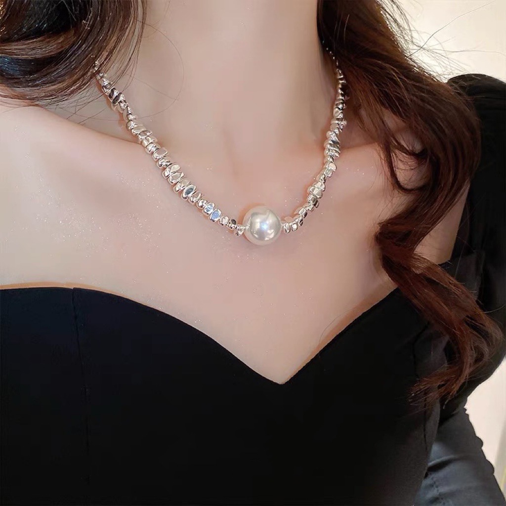 Vòng cổ Chuỗi Hạt Đơn Giản Xinh Xắn Dành Cho Nữ