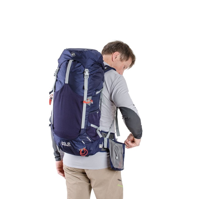 Balo Du Lịch Jack Wolfskin 40L model 2022 - Balo phượt - balo trekking