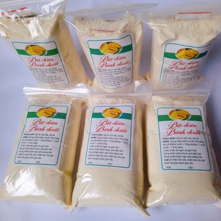 Combo 10kg bột chiên bánh chuối thơm ngon, giòn lâu, phồng xốp, màu đẹp