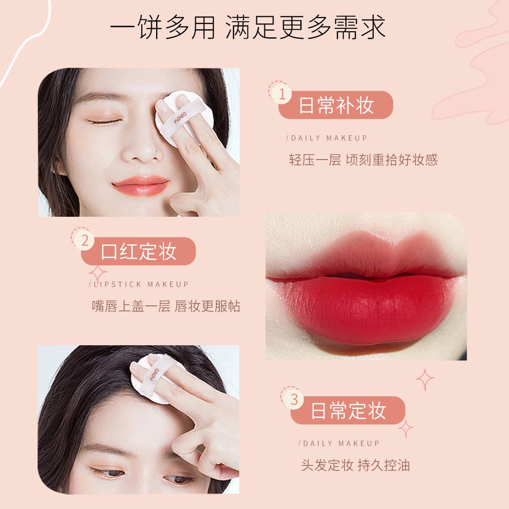 Phấn Nền NOVO Kháng Nước Che Khuyết Điểm Toàn Diện Và Kiềm Dầu