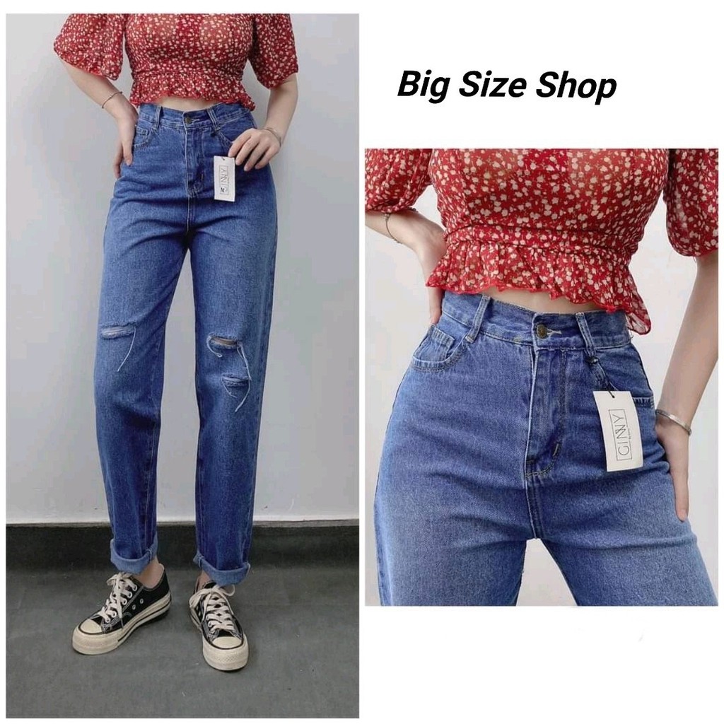 (50- 90 kg QUÀN JEAN BAGGY CÒN LẺ SIZE SALE MẠNH CHO CÁC NÀNG