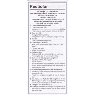 Rectiofar 3ml,5ml (Glycerol)