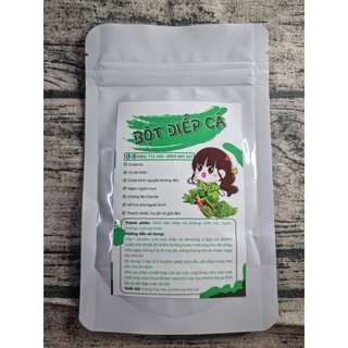 100g Bột Diếp Cá Organic Xấy LẠnh
