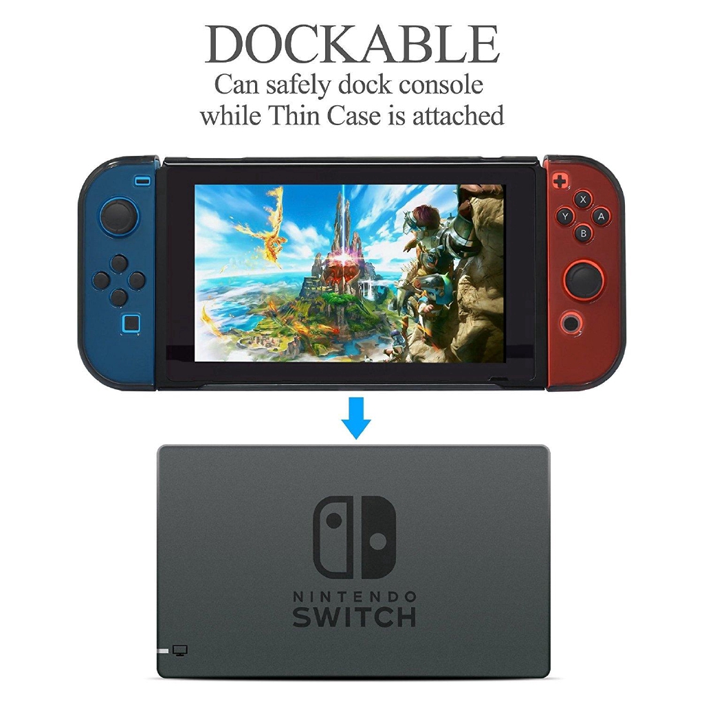 Vỏ bọc cho tay cầm chơi game Nintendo Switch và Nintendo Switch