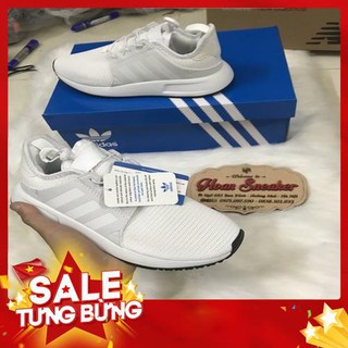 Anh thật Giầy thể thao sneaker nam nữ XPLR all white Hottrend