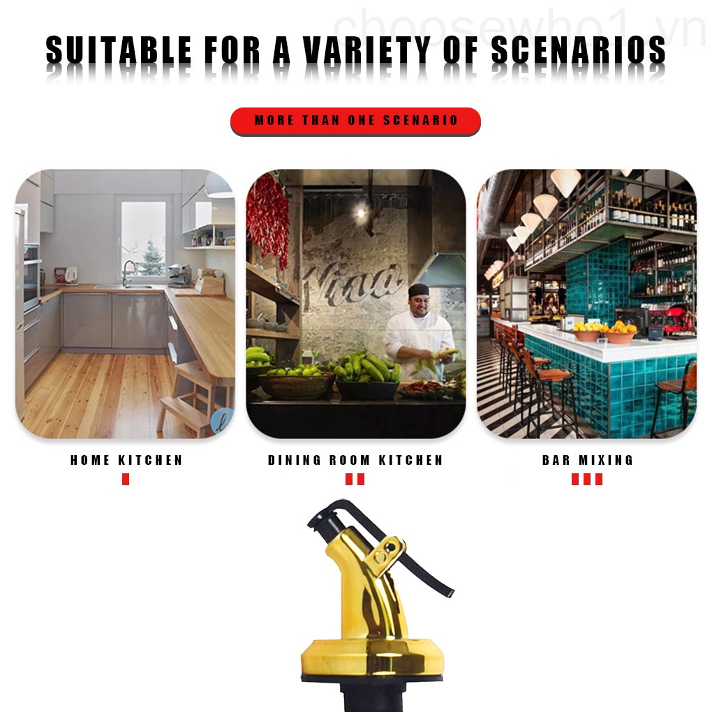 Vòi rót dầu/ giấm chống rò rỉ tiện dụng cho nhà bếp 1 cái