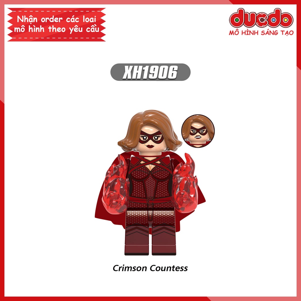 Minifigures nhân vật The Boys  - Đồ chơi Lắp ghép Xếp hình Mini Iron Man Mô hình XINH X0337