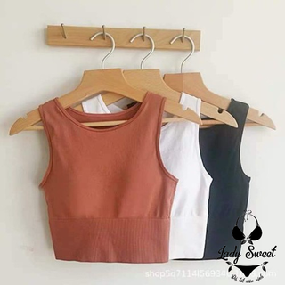 áo bra croptop 3 lỗ cao cấp.
