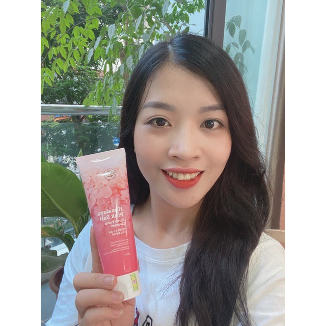 Sữa rửa mặt cho da mụn,da dầu chiết xuất muối hồng himalaya The Nature Book 120g | BigBuy360 - bigbuy360.vn
