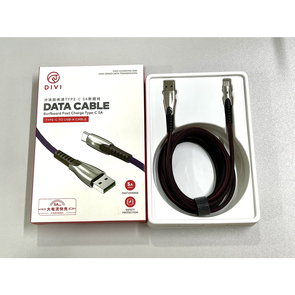 Dây sạc nhanh Type C to USB A Cable - 5A