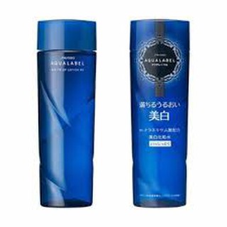 Nước hoa hồng Shiseido Aqualabel White Up Lotion màu xanh