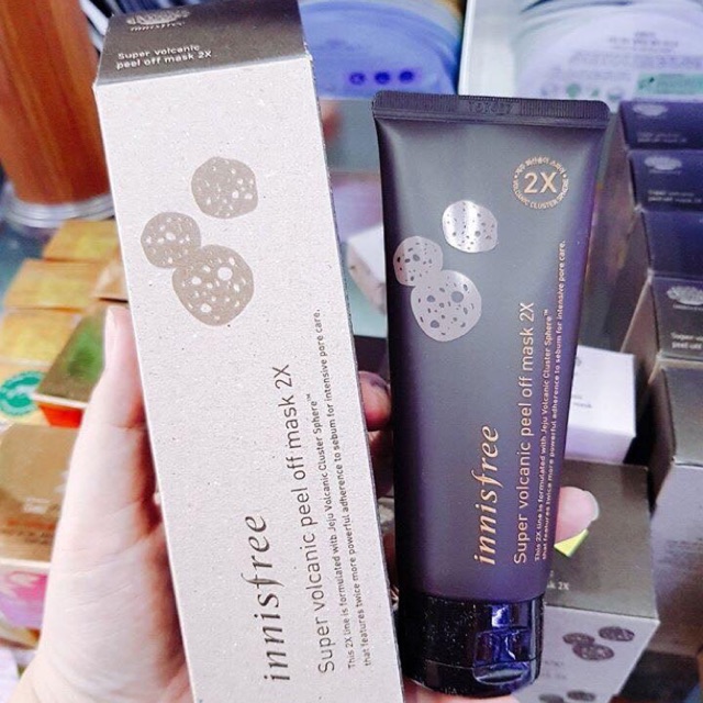 Mặt Nạ Lột Đất Sét Tro Núi Lửa Innisfree 2X