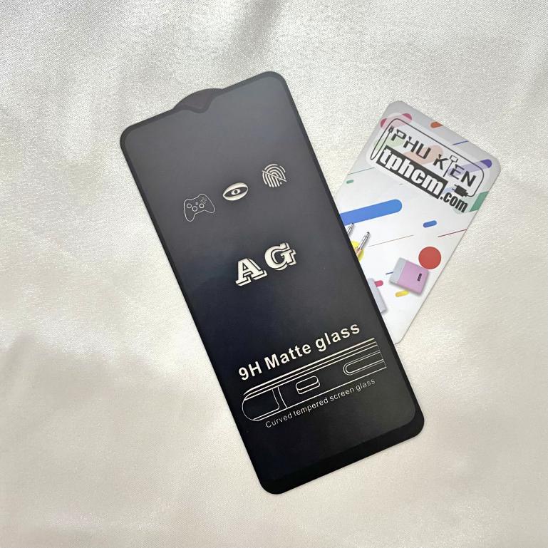 Dán cường lực Nhám Full màn hình Realme 5 - 5i - 5s - C3
