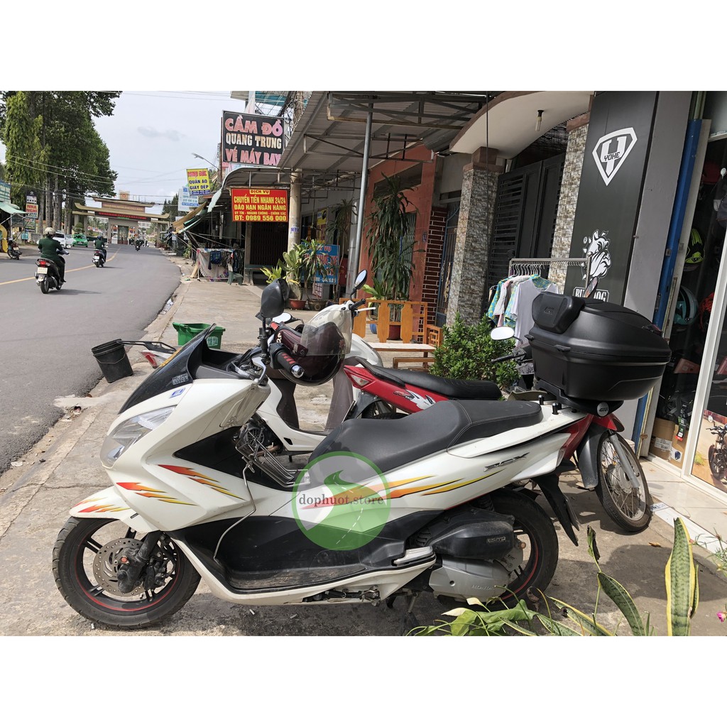 Xe PCX gắn thùng givi B360N/B360NT