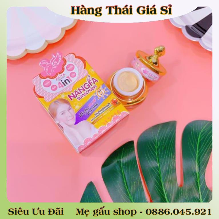 Kem Chống Nắng Dưỡng Trắng Da Che Khuyết Điểm Nangfa Sunscreen Ariya 4in1 SPF 50 - Hàng Thái Giá Sỉ